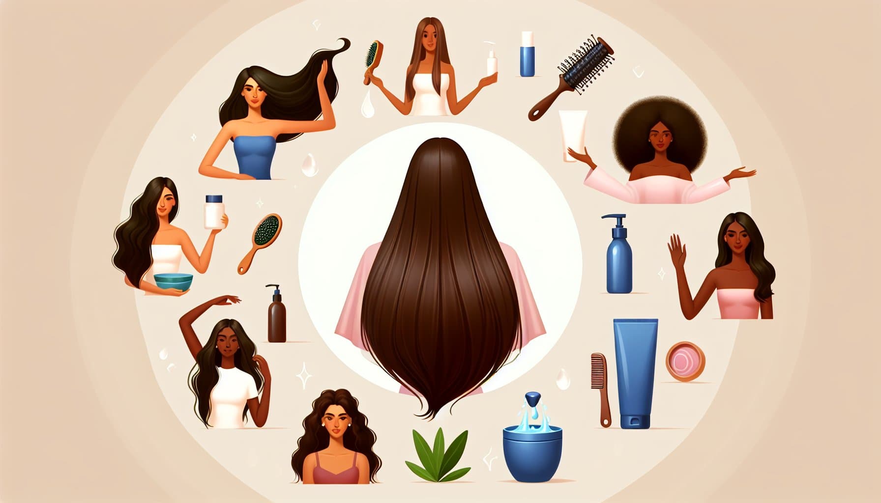 Effortless Long Hair Care for Busy Women